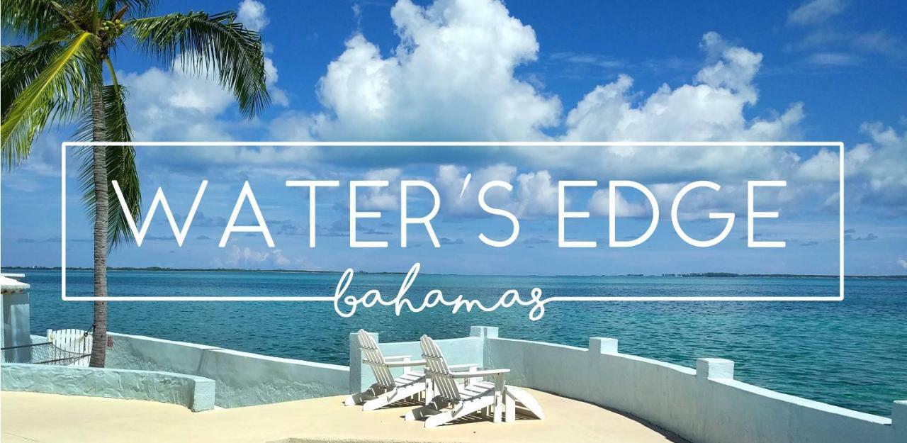 Water'S Edge Villa - Oceanfront With Private Pool Nassau Esterno foto